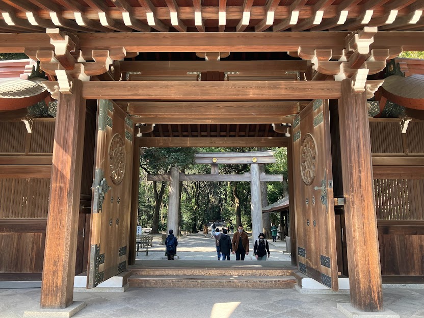 Meiji jingu architecture