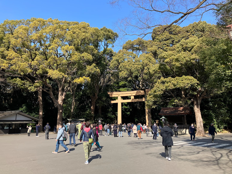 Meiji Jingu gate