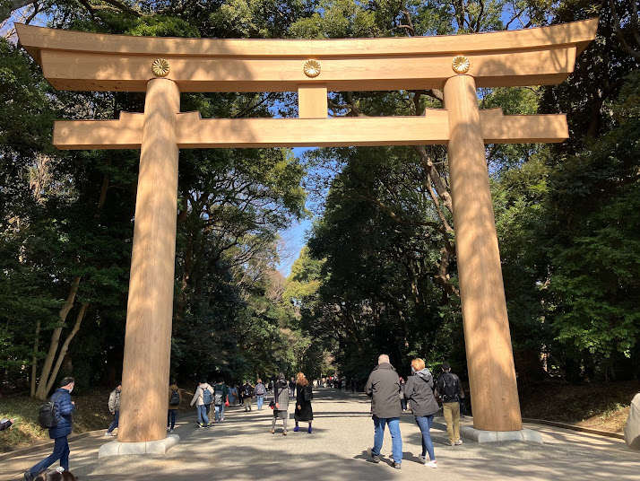 Meiji Jingu main gate