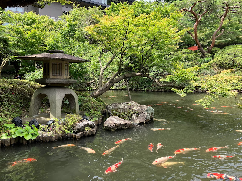 Happoen Koi pond